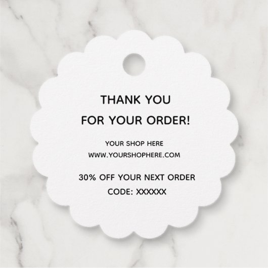 Einfach handgefertigt mit Liebe Geschenkanhänger (Rückseite)