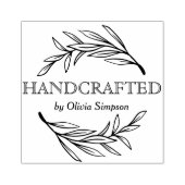 Einfach handgefertigt von Briefmarke aus Kautschuk Gummistempel (Prägung)