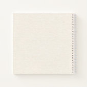 Einfach handgezeichnet Dia de los Muertos | Notizb Notizblock (Rückseite)