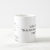 Einfach hat er die Osterfeier-Tasse vergessen Kaffeetasse (Mittel)