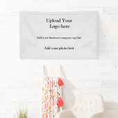 einfach hinzufügen Sie Ihr Logo Text Foto Unterneh Banner (Insitu)