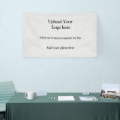 einfach hinzufügen Sie Ihr Logo Text Foto Unterneh Banner (Messeveranstaltung)