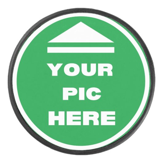 EINFACH! Hockey Puck - Regulierung Größe - Custom (Vorderseite)