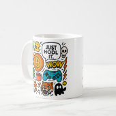 Einfach Hodl Es Kaffeetasse (Vorderseite Links)