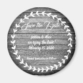 Einfach Holz speichern Magnet (Vorne)