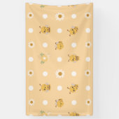 Einfach Honey Bee Art Banner (Vertikal)