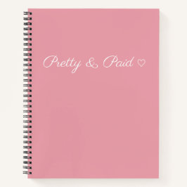 Einfach Hübsch und günstig mit Heart-Notebook Notizblock
