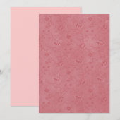 Einfach Hübsche rosa Blume (Vorne/Hinten)