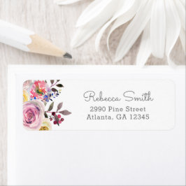 Einfach Hübsche Rücksendeadressen-Aufkleber