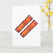 Einfach I Liebe Sie mehr als Bacon Card Karte (Gelbe Blume)