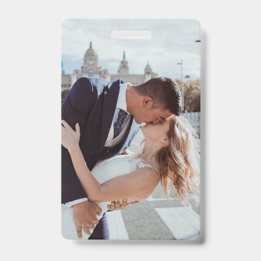 EINFACH! ID-Abzeichen - Personalisiert - Bild hinz Ausweis (Vorderseite)