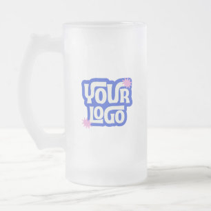 Einfach Ihr Logo hier Firmenparty Giveaway Mattglas Bierglas