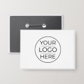 Einfach Ihr Logo hinzufügen Geschäft Button (Vorderseite/Rückseite)