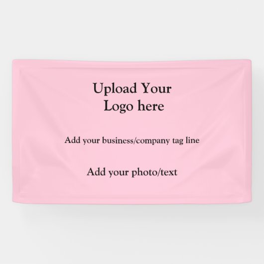 Einfach Ihr Logo Text Foto Unternehmen elegant hin Banner (Horizontal)
