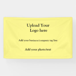 Einfach Ihr Logo Text Foto Unternehmen elegant hin Banner