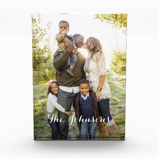 Einfach Ihr moderner Foto Block (Vorderseite)