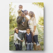 Einfach Ihr Personalisiertes Foto Plaque mit Easel Fotoplatte (Vorderseite)