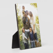 Einfach Ihr Personalisiertes Foto Plaque mit Easel Fotoplatte (Seite)