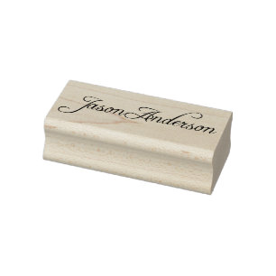 Einfach Ihre eigene persönliche Gummistempel herst