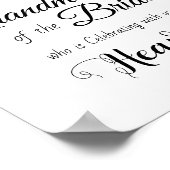 Einfach im Gedächtnis der Gedenkfeier reserviert Poster (Ecke)