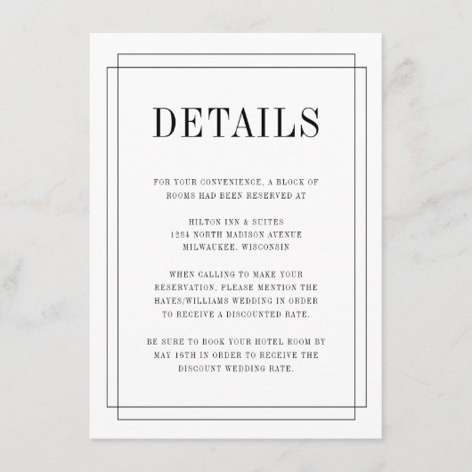 einfach in der Liebe Begleitkarte (Vorderseite)