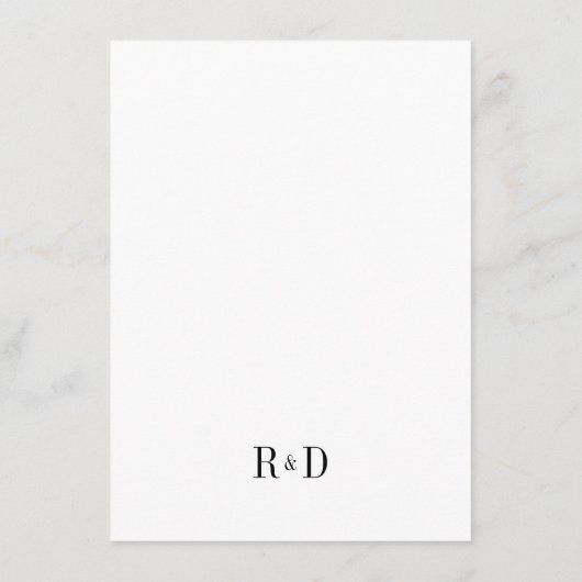 einfach in der Liebe Begleitkarte (Rückseite)