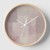 Einfach in Schattierungen von Lila Uhr (Vorderseite)