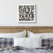 Einfach in verschiedene Umgebungen passen Leinwanddruck (Insitu (Schlafzimmer))