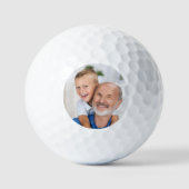 Einfach individuelles Foto Golfer-Geschenk erstell Golfball (Vorderseite)