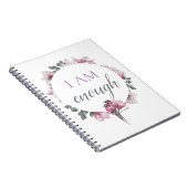 Einfach Inspirieren, dass ich genug Bejahung bin Notizblock (Rechte Seite)