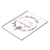 Einfach Inspirieren, dass ich genug Bejahung bin Notizblock (Linke Seite)