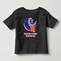 Einfach Inspiriert Patriotisches Baby von Amerika