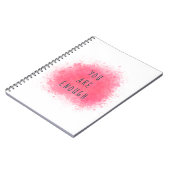 Einfach Inspiriert, Sie sind genug Affirmationsang Notizblock (Linke Seite)