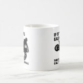 Einfach ist Fußball Funny Mug Kaffeetasse (Mittel)