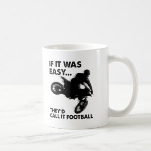 Einfach ist Fußball Funny Mug Kaffeetasse