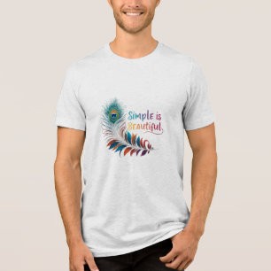Einfach ist schön - Bella+Leinwand Tri-mix Tri-Blend Shirt