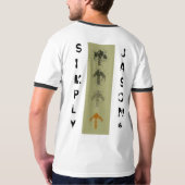 EINFACH JASON, DER PFEIL ZERQUETSCHT T-Shirt (Rückseite)