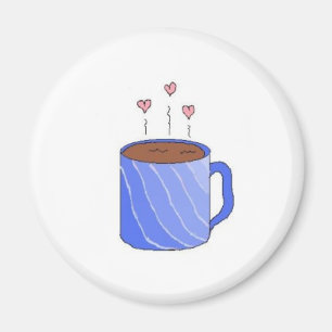 Einfach Kaffee Magnet