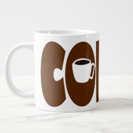 Einfach KAFFEE-Tasse Jumbo-Tasse