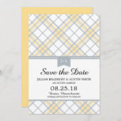 Einfach Kariert | SAVE THE DATE (Vorne/Hinten)