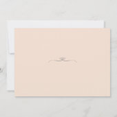 Einfach katholische Hochzeit Save The Date (Rückseite)