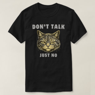 Einfach kein sarkastisches antisoziales Katzendesi T-Shirt