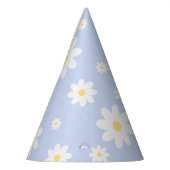 Einfach klassisch weiß Daisy Floral Partyhütchen (Links)