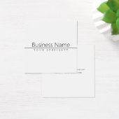 Einfach klassischer schwarzer Text auf Weiß (Schreibtisch)