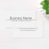 Einfach klassischer schwarzer Text auf Weiß (Schreibtisch)