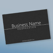 Einfach klassischer weißer Text auf schwarz Seidenpapier