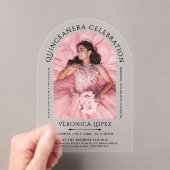 Einfach klassisches Foto und schwarzer Typo Acryleinladungen (Insitu (Handheld))