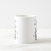 Einfach Kleiner Boo Lustiges Design Kaffeetasse (Mittel)