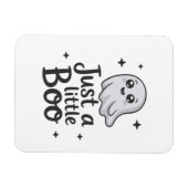 Einfach Kleiner Boo Lustiges Design Magnet (Horizontal)