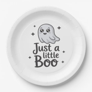Einfach Kleiner Boo Lustiges Design Pappteller